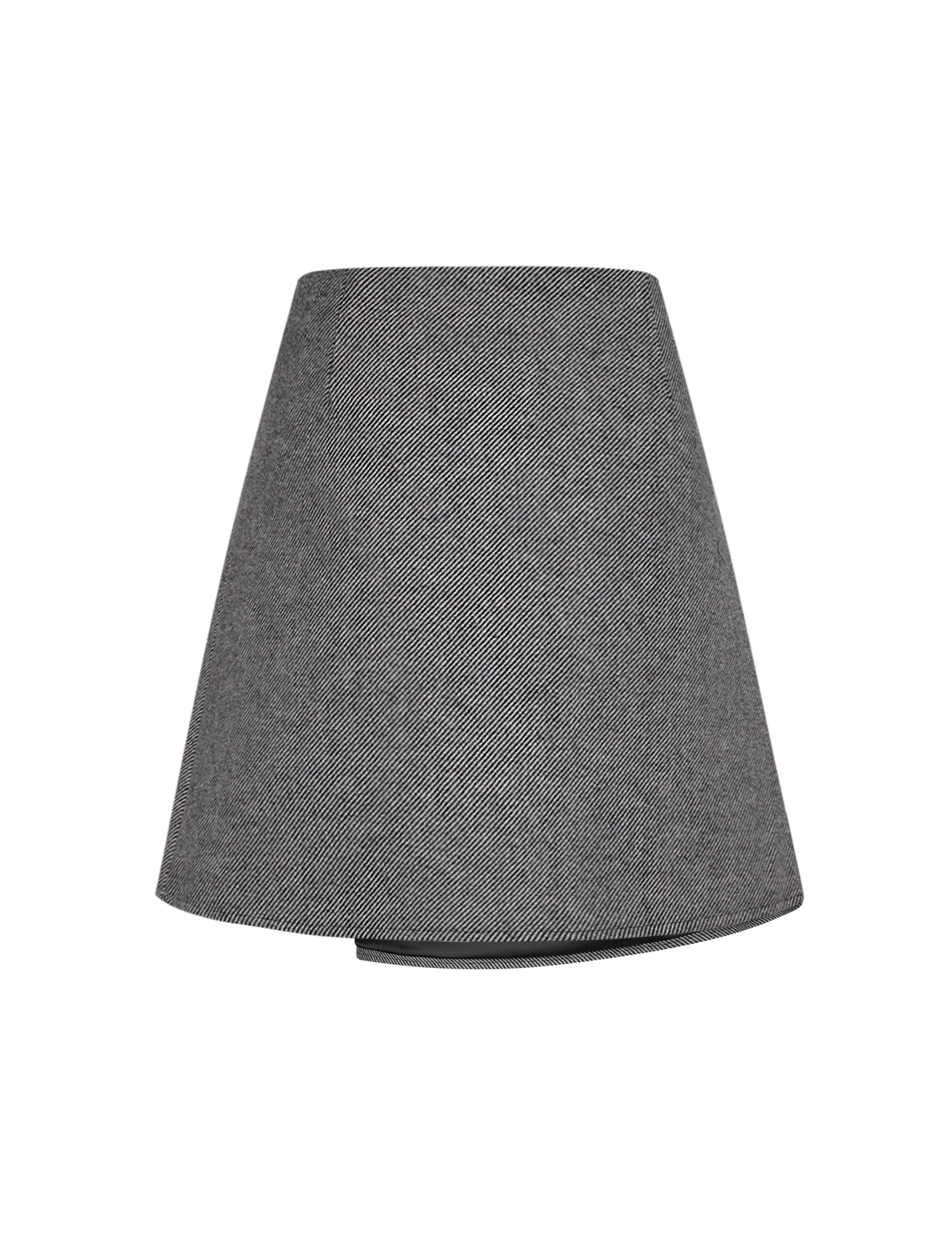 Ikki 1 Skirt - Black Herringbone