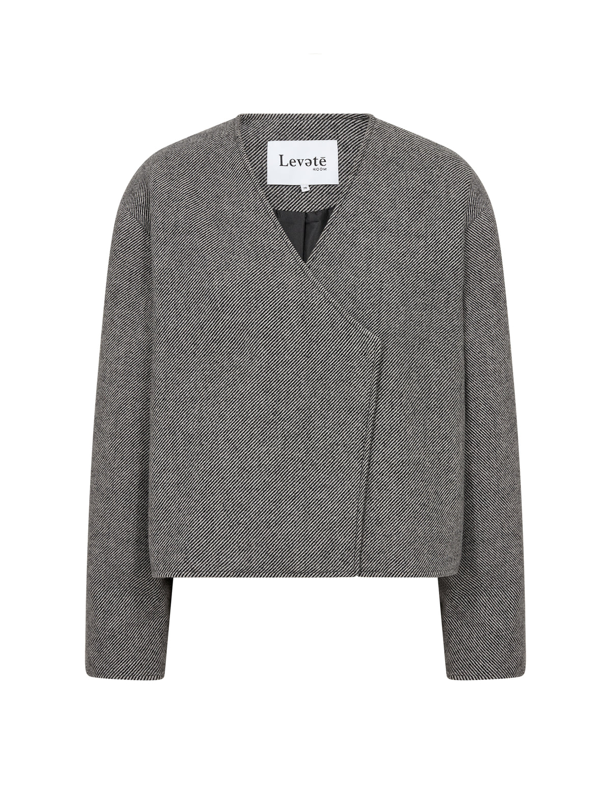 Ikki 2 Blazer - Black/Herringbone