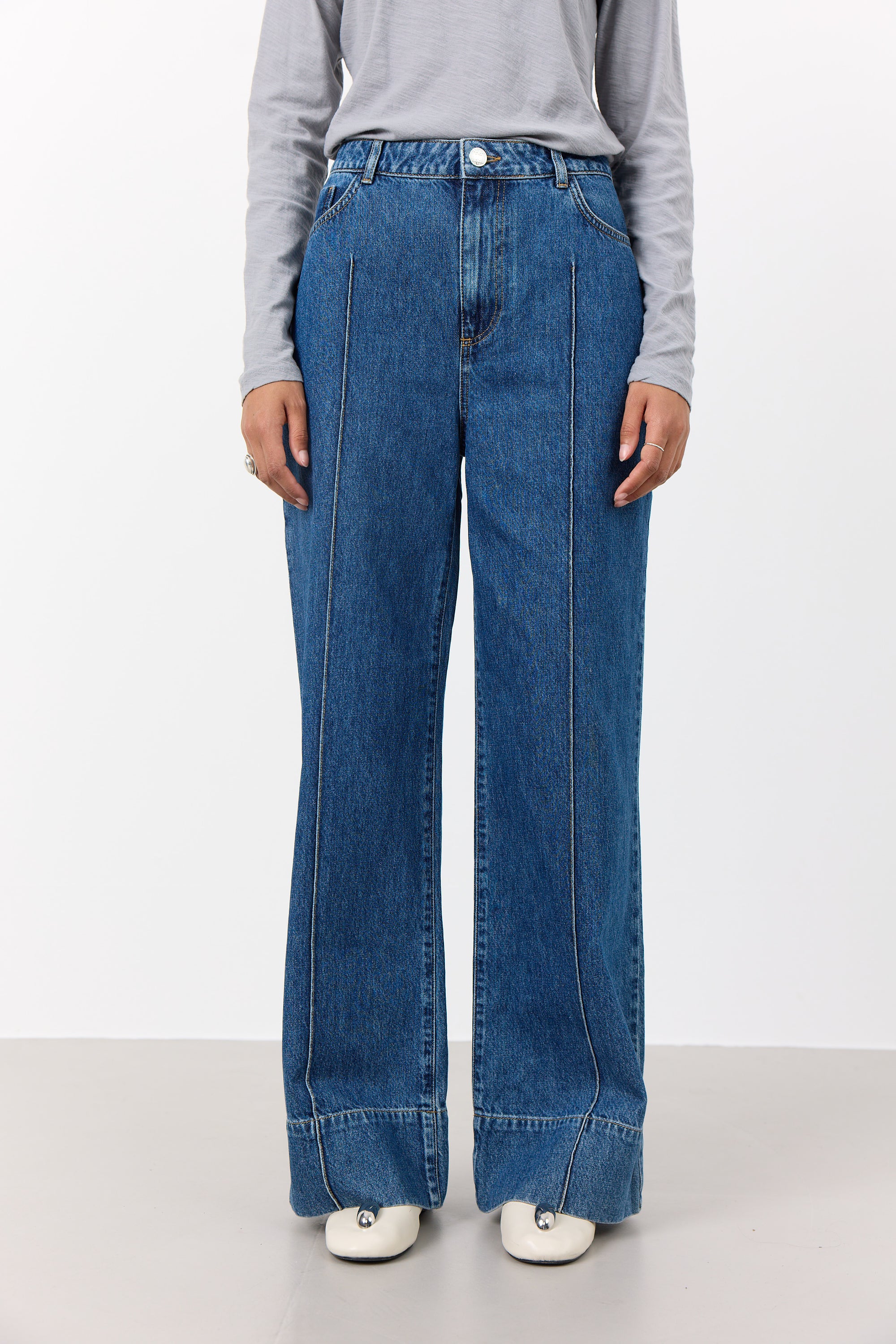 Frilla 6 Jeans - Marine Blue