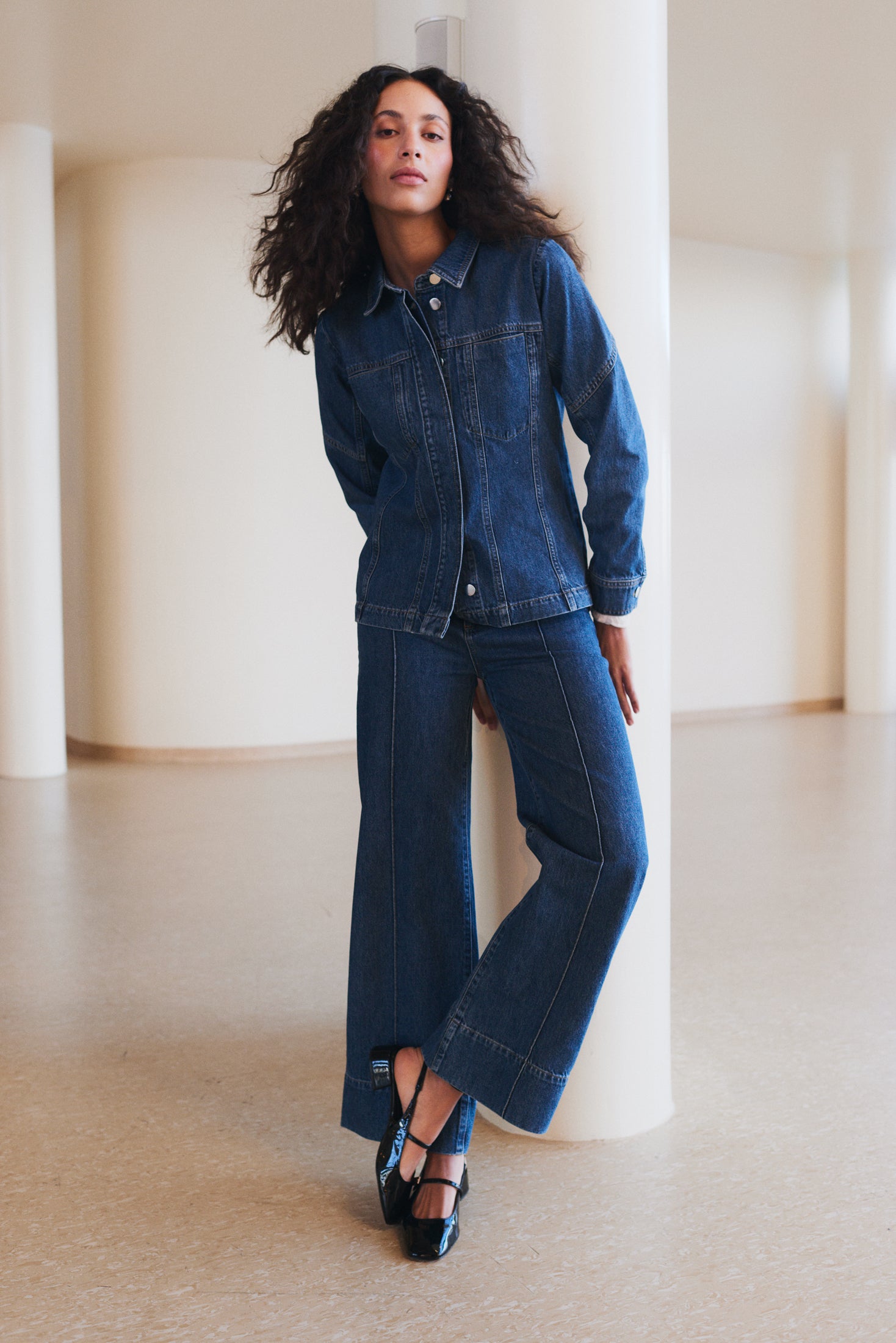 Frilla 6 Jeans - Marine Blue