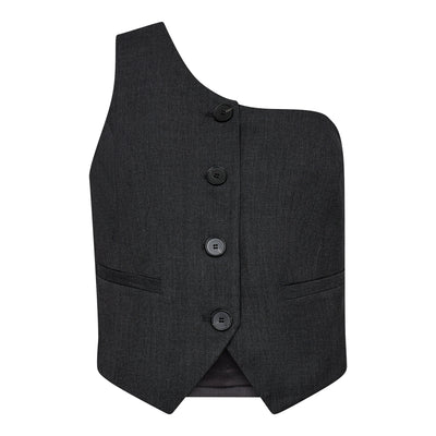 Vida CC Asym Tailor Vest - Antracit
