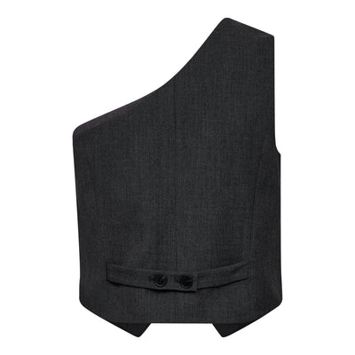 Vida CC Asym Tailor Vest - Antracit