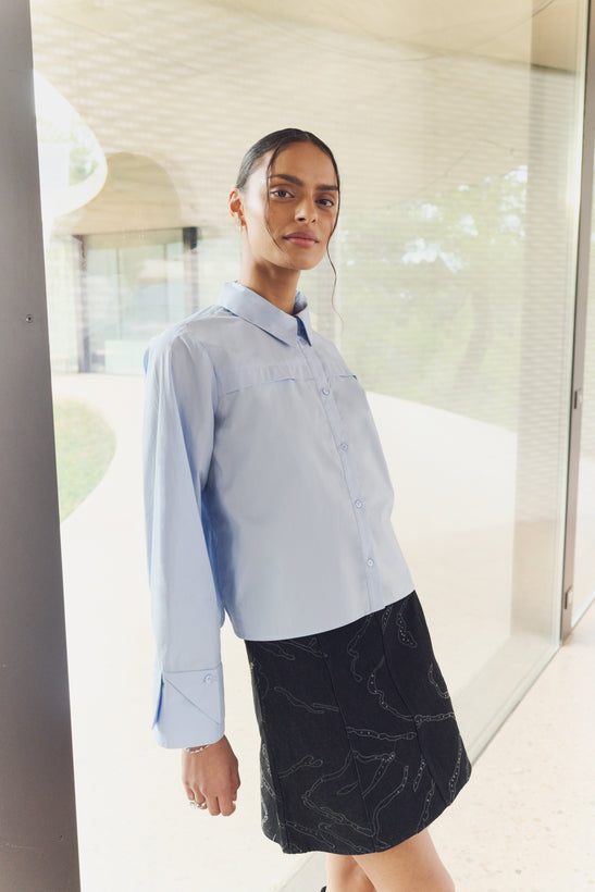 Kia 4 Shirt -Marline Blue