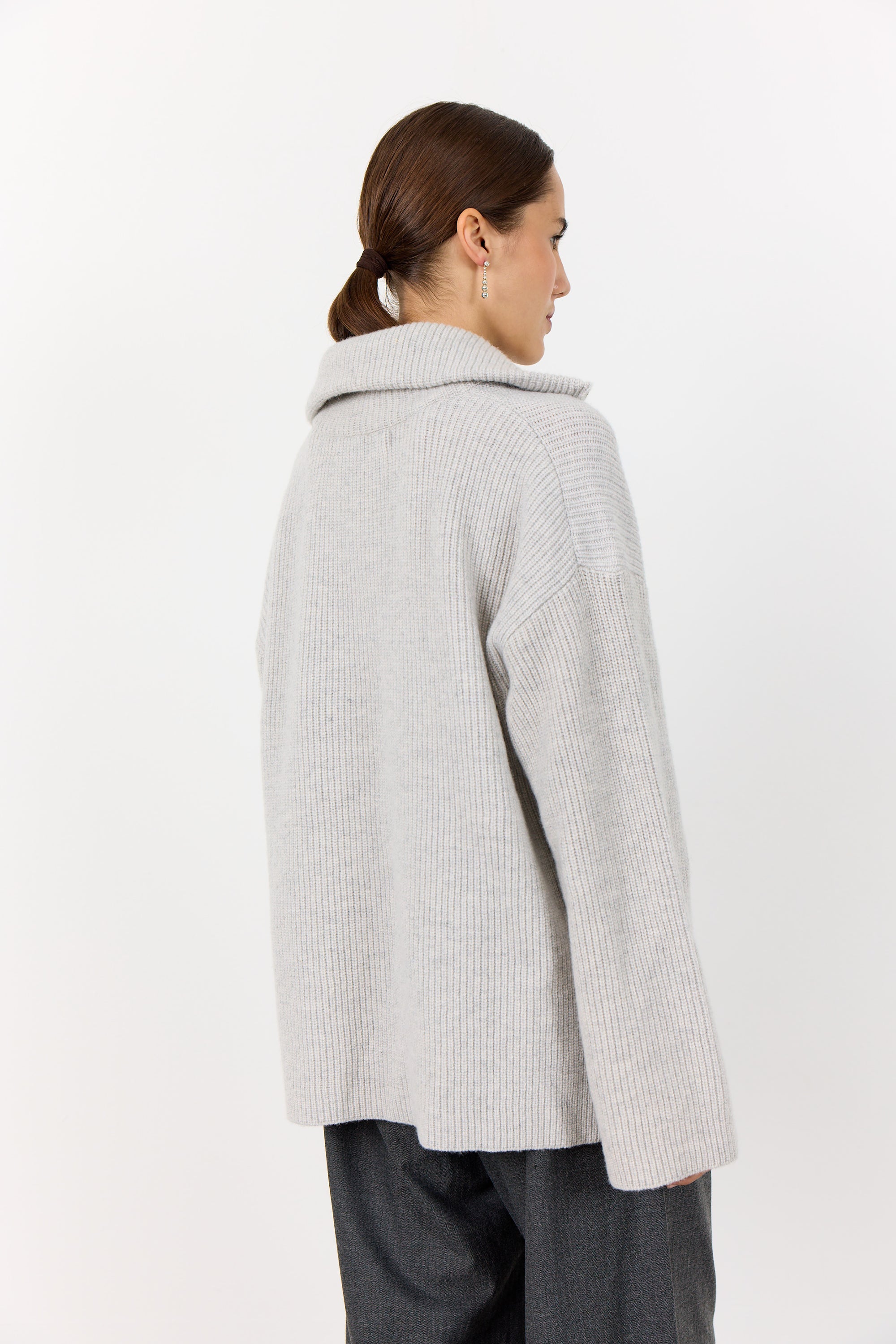 Perle 10 Pullover - Rock Grey Melange