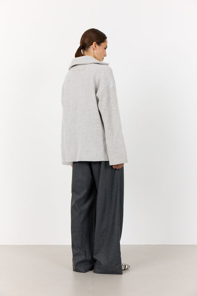 Perle 10 Pullover - Rock Grey Melange