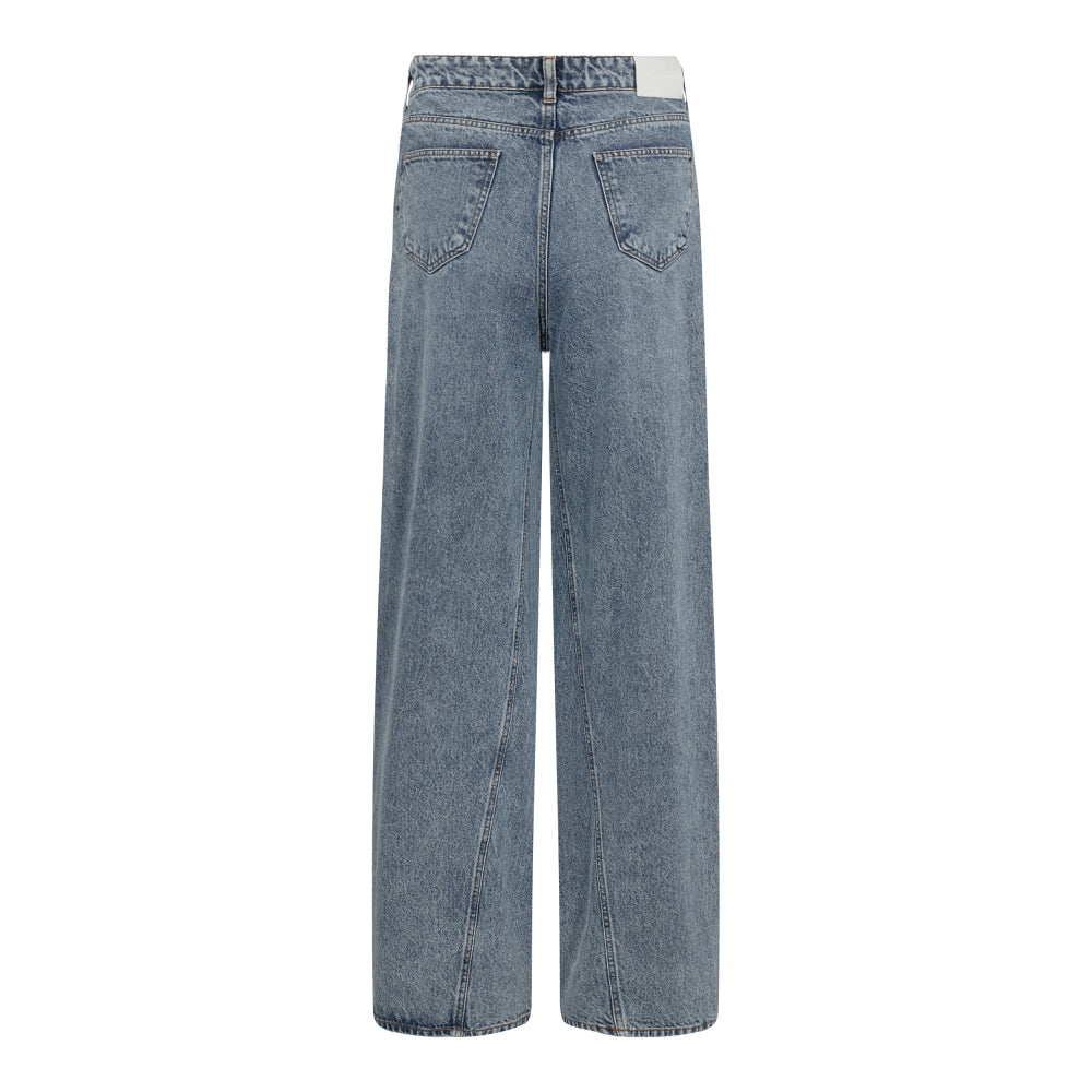 Vika CC Wide Seam Jeans - Denim Blue