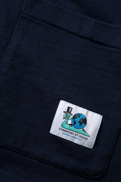 Timer Zip Sweatshirt - Plain Navy