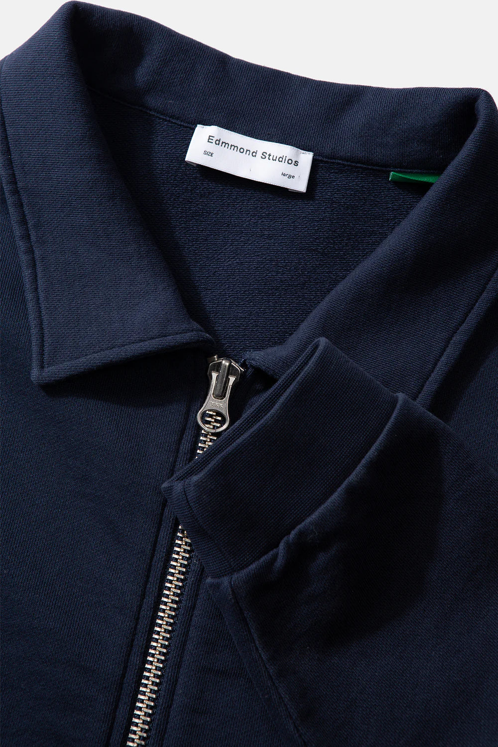 Timer Zip Sweatshirt - Plain Navy