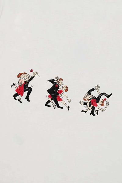 Ballroom Dance T-Shirt - Off White