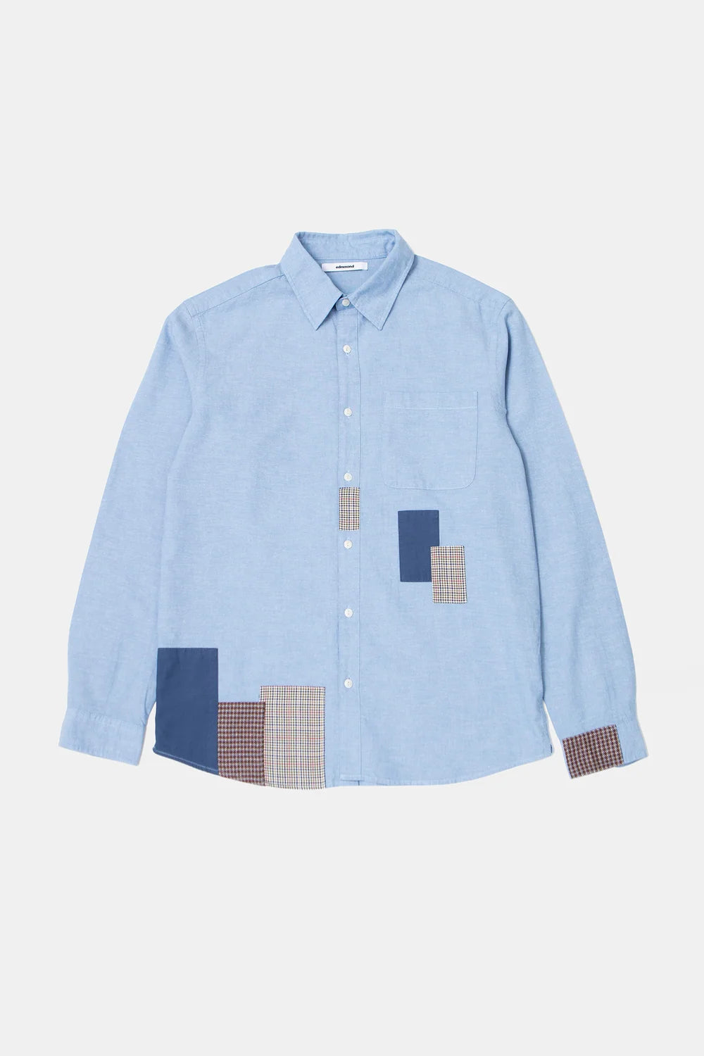 Meet & Grid Shirt - Plain Steel
