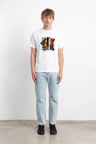 Jam T-Shirt - Plain Off White