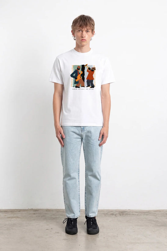 Jam T-Shirt - Plain Off White