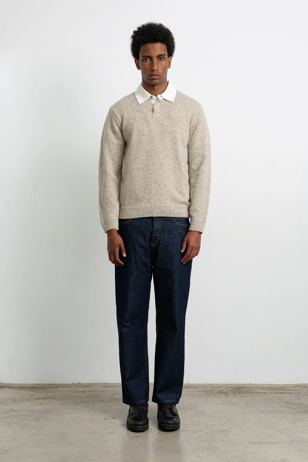 Paris Polo - Plain Taupe