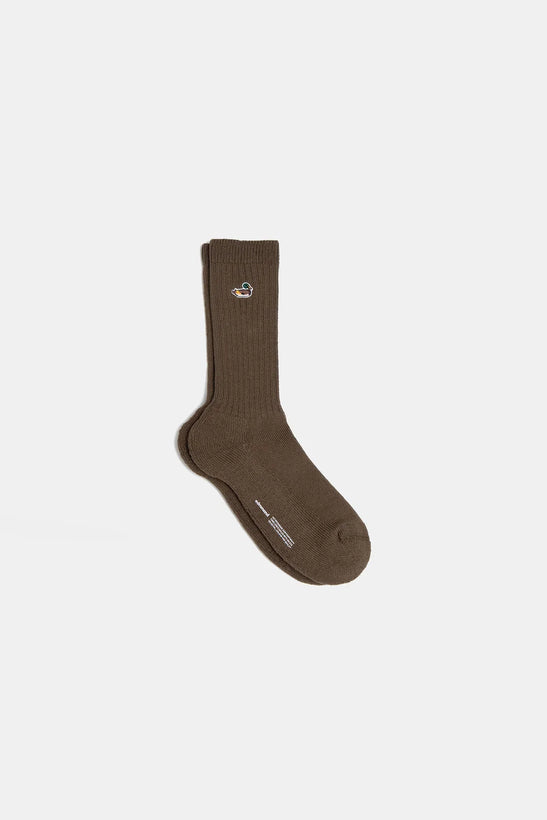 Duck Socks - Plain Khaki