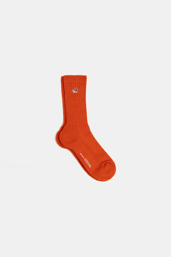 Duck Socks - Plain Orange