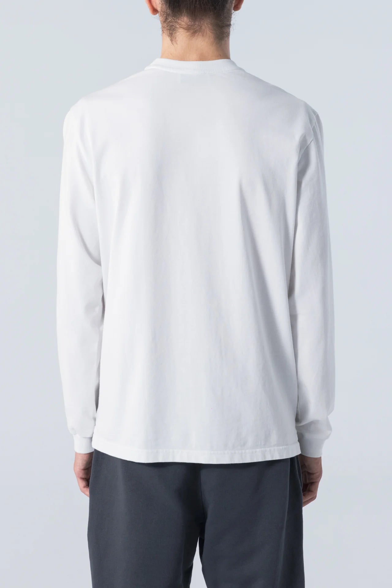 Basic Long Sleeve Tee - White