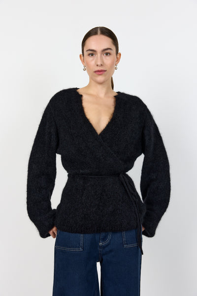 Noreen 7 Cardigan - Black