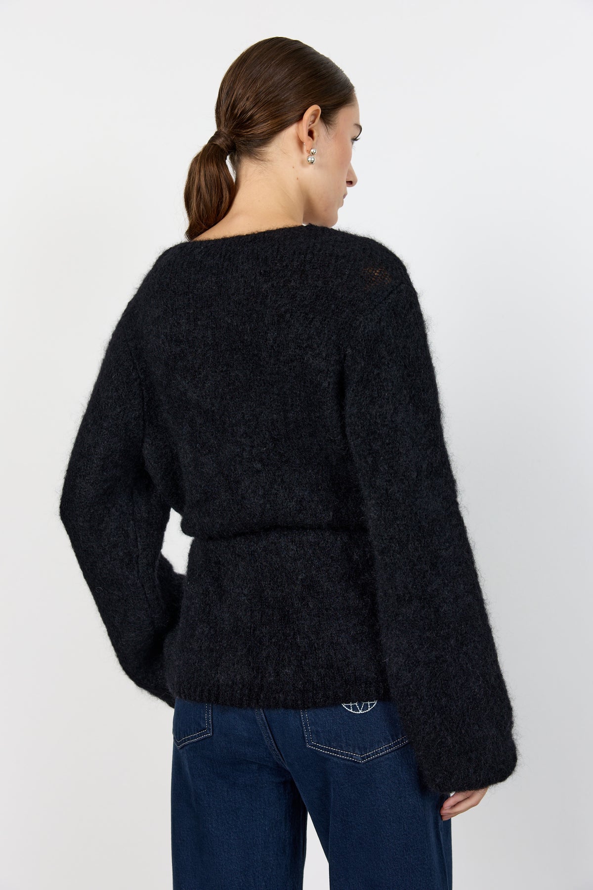 Noreen 7 Cardigan - Black