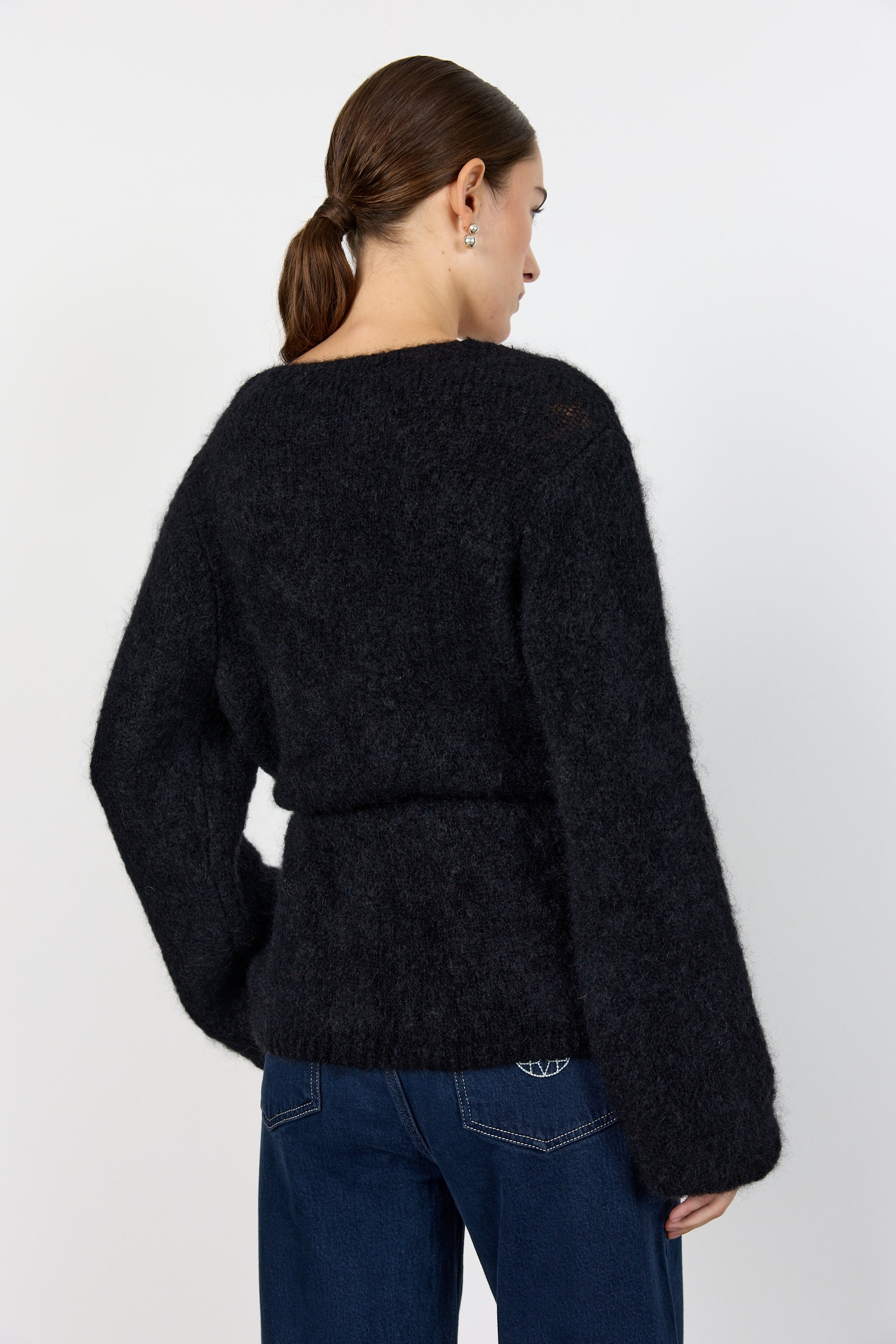 Noreen 7 Cardigan - Black