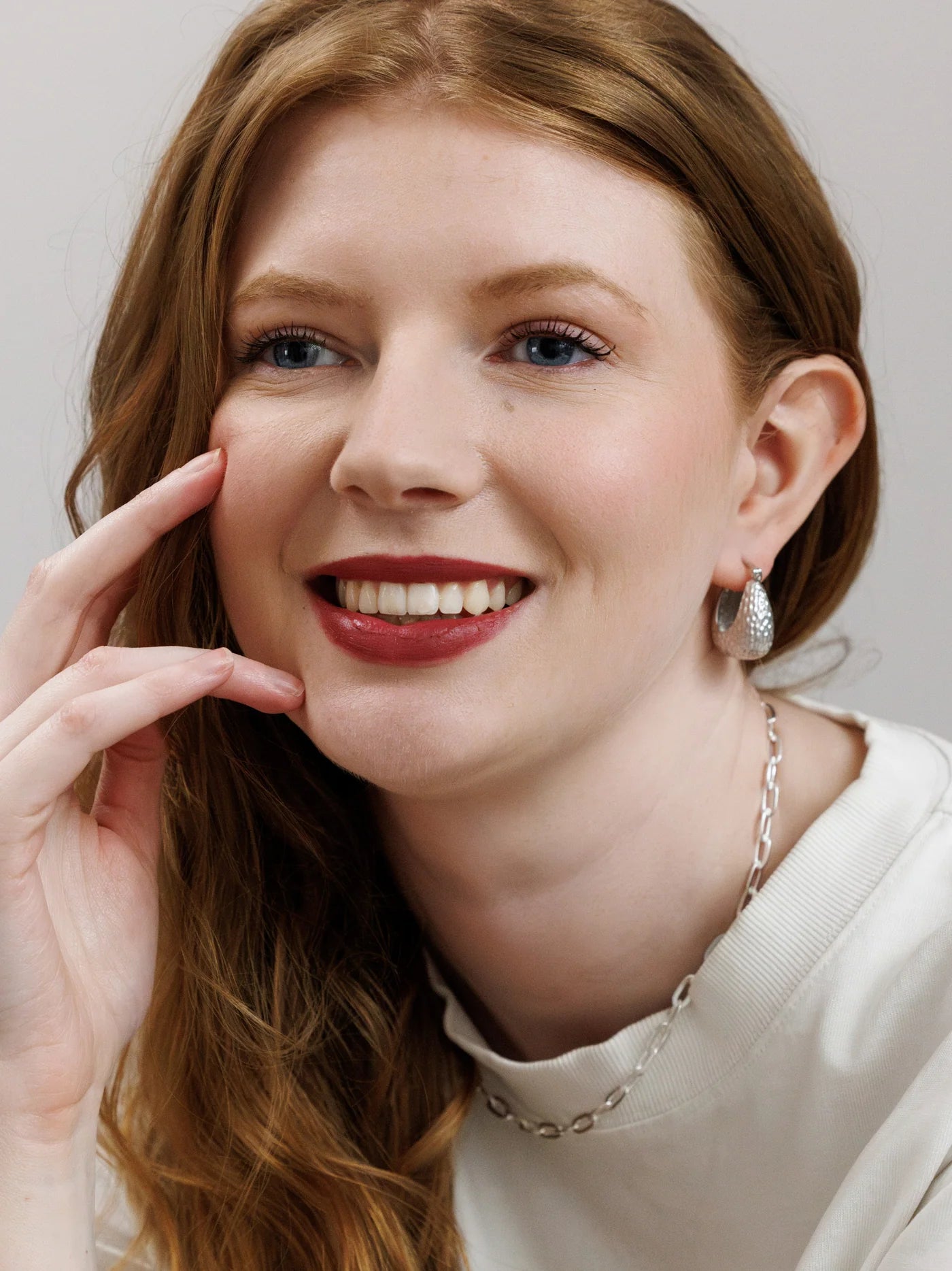 Jude Hoops - Sterling Silver