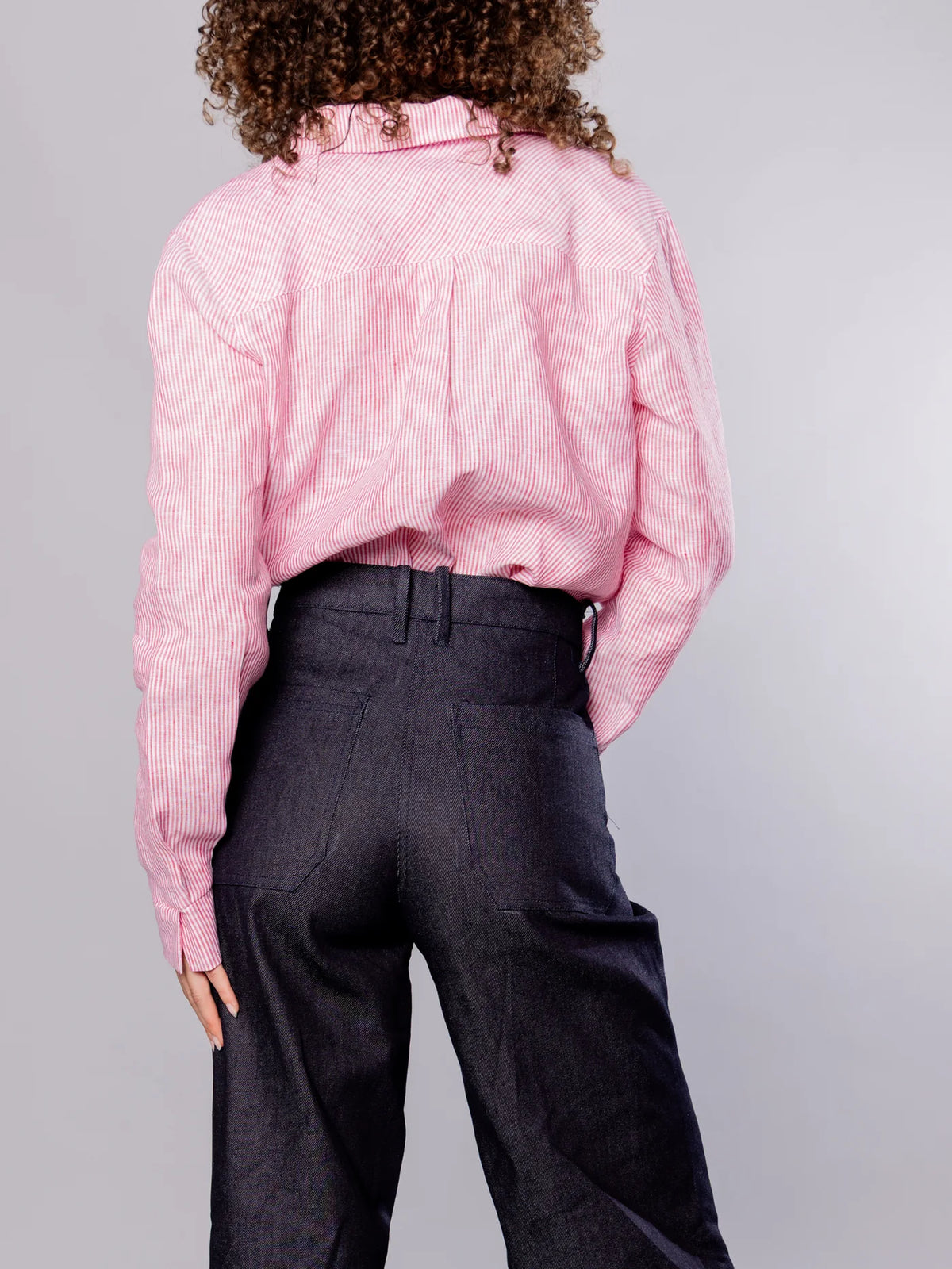 'NO MORE NOBODY' - Katherina Denim Trousers Organic Cotton - Denim