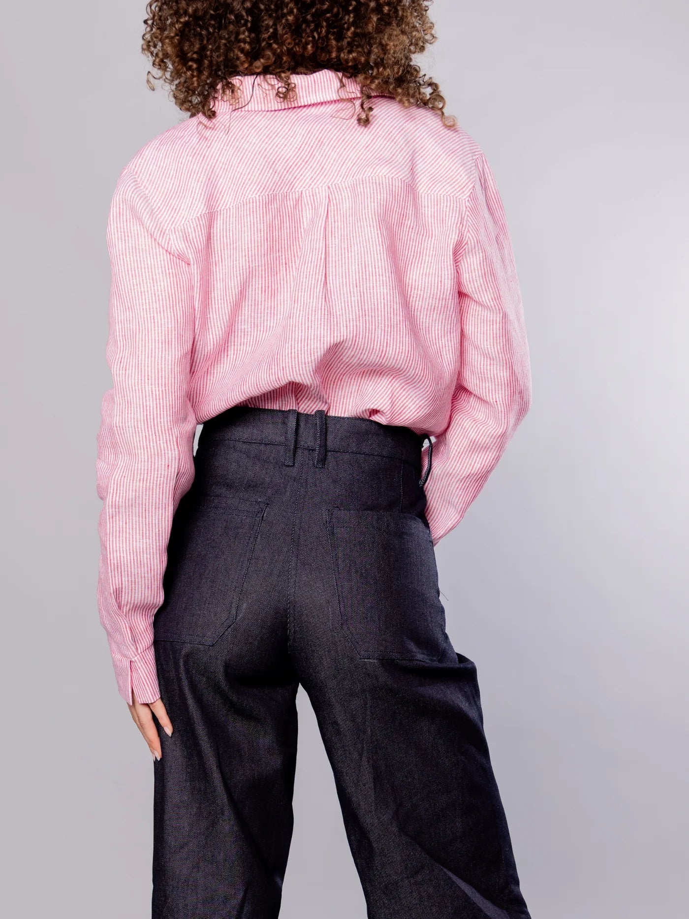 'NO MORE NOBODY' - Katherina Denim Trousers Organic Cotton - Denim