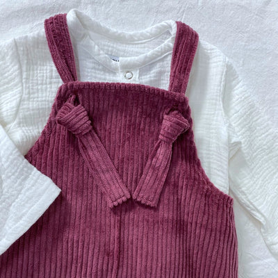 Dylan Dungarees - Berry