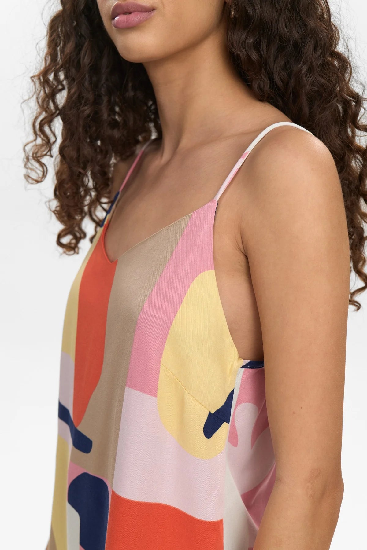 Nuulrika Strap Top - Flamingo Pink