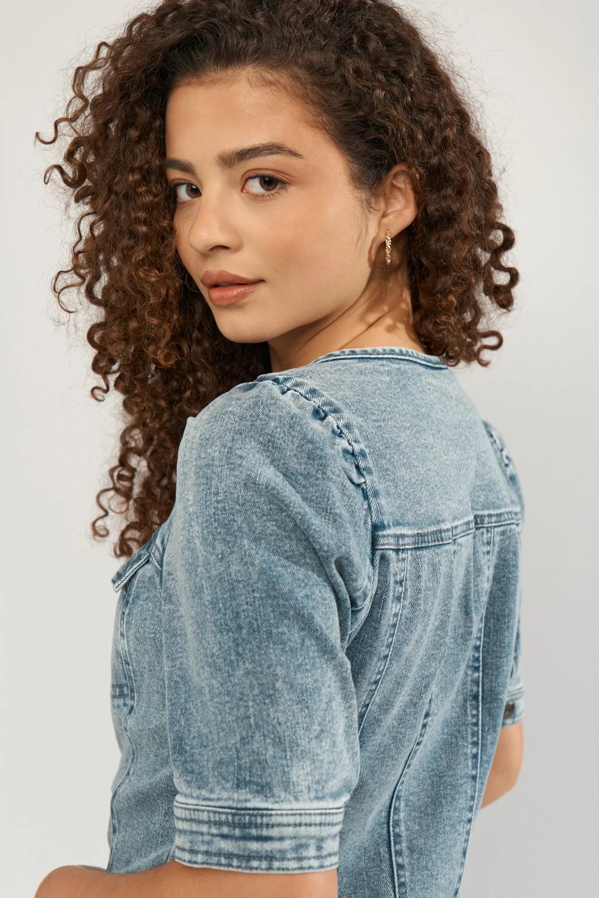 Nusilva Dress - Light Blue Denim