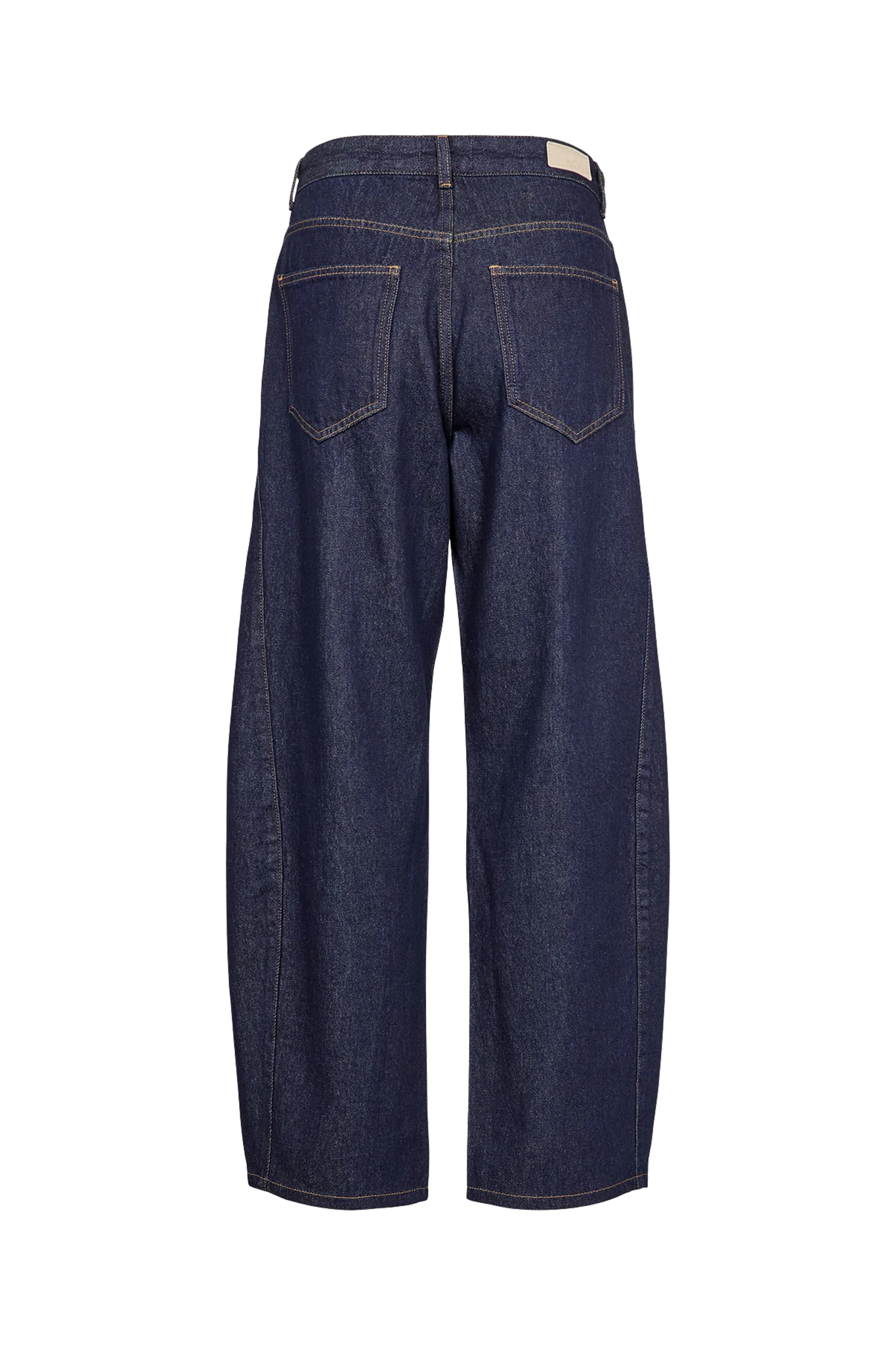NuAmsterdam HR Barrel Jeans - Dark Blue Denim