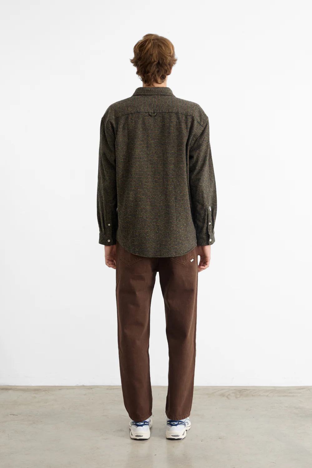 Crosswords Shirt - Plain Chocolate Multi