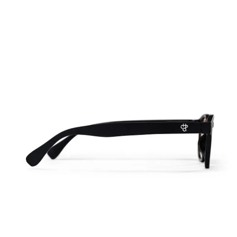 Carro Unisex Sunglasses - Light Orange Lens/ Matt Black Frame