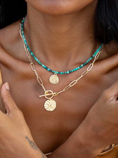 Galaxy Necklace - Gold Plating