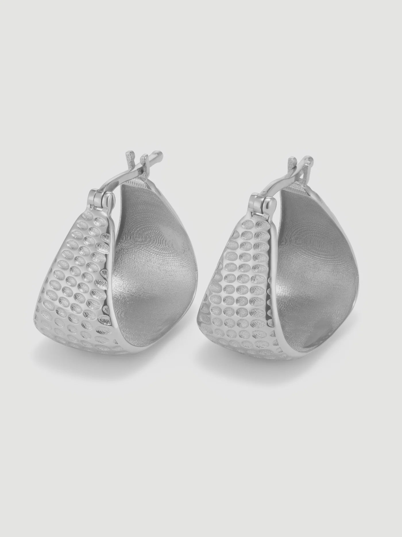 Angela Hoops - Silver
