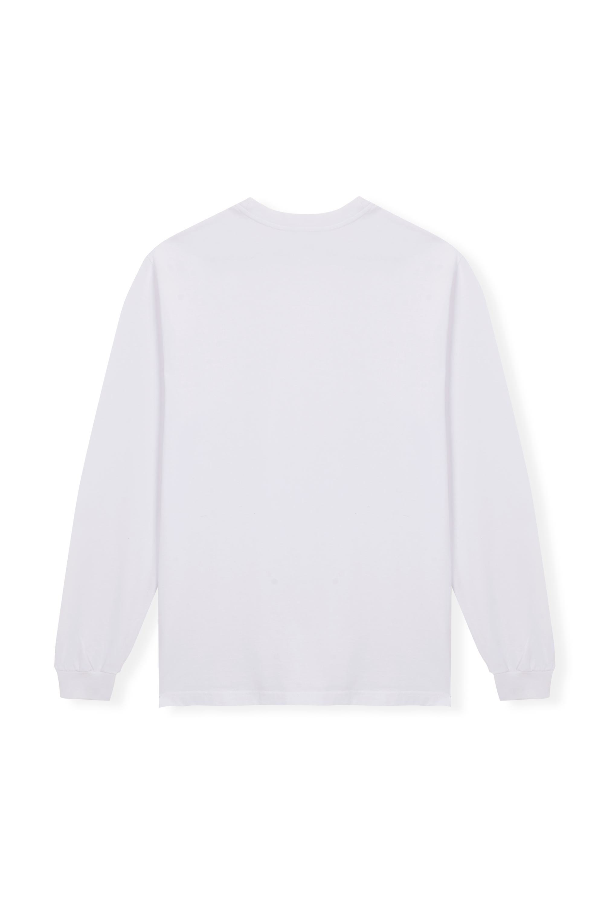 Basic Long Sleeve Tee - White