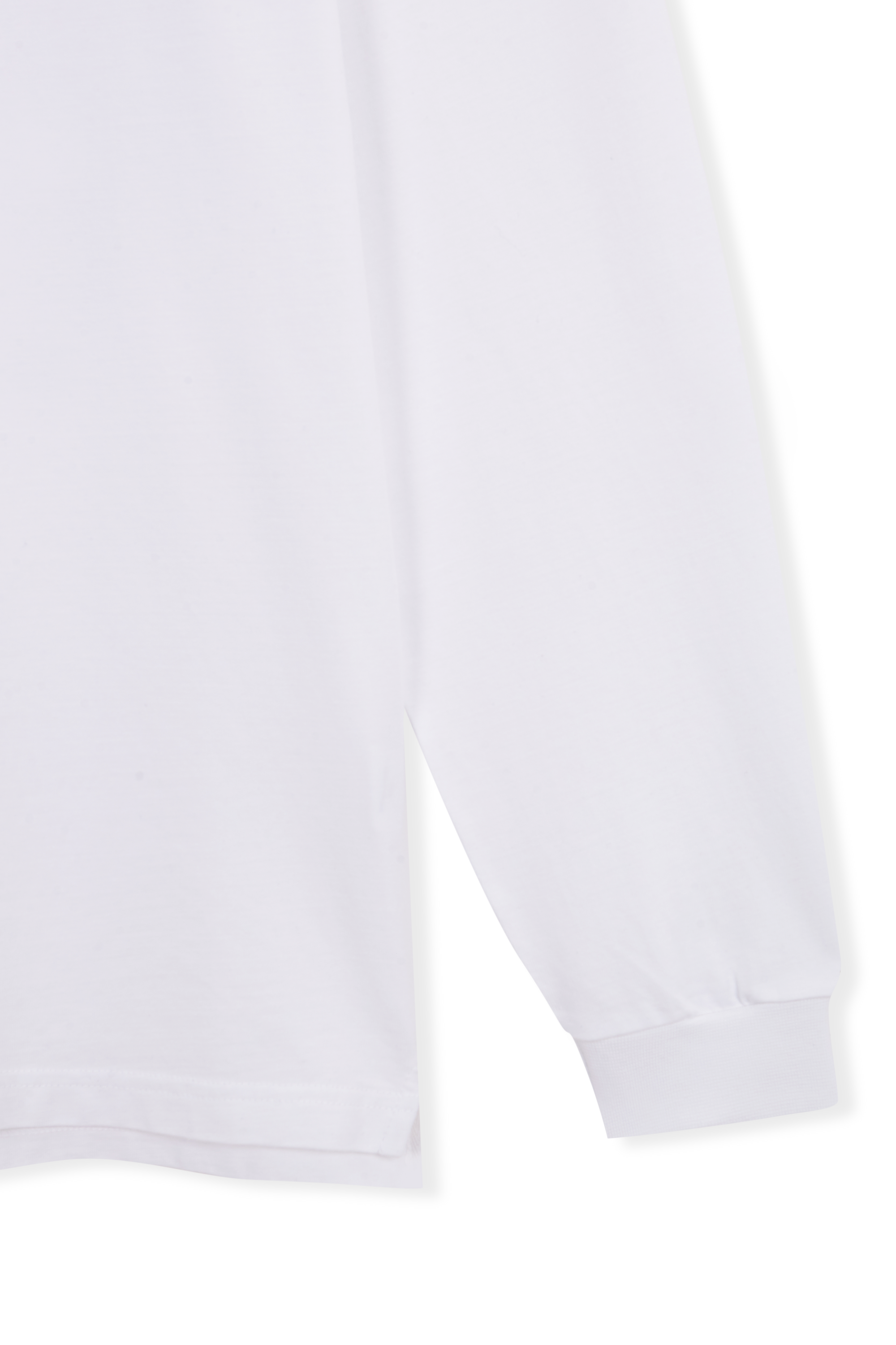 Basic Long Sleeve Tee - White