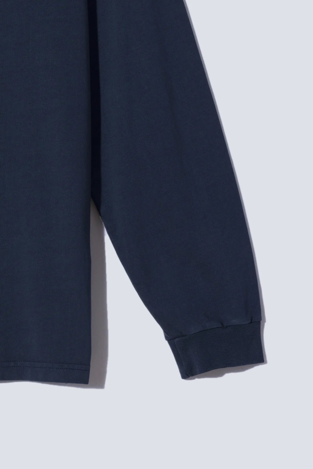 Basic Long Sleeve Tee - Navy Blue