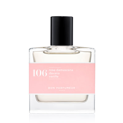 Eau de Parfum 106 (30ML) - Damascena rose, Davana and Vanilla