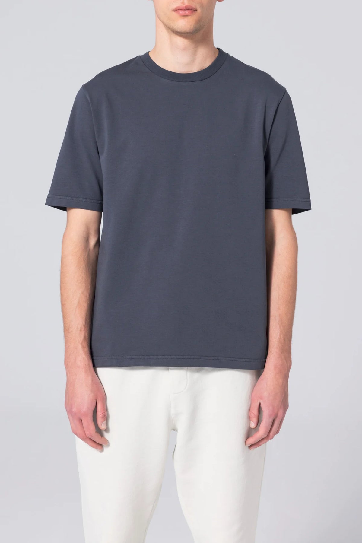 Basic T-Shirt - Blue Graphite