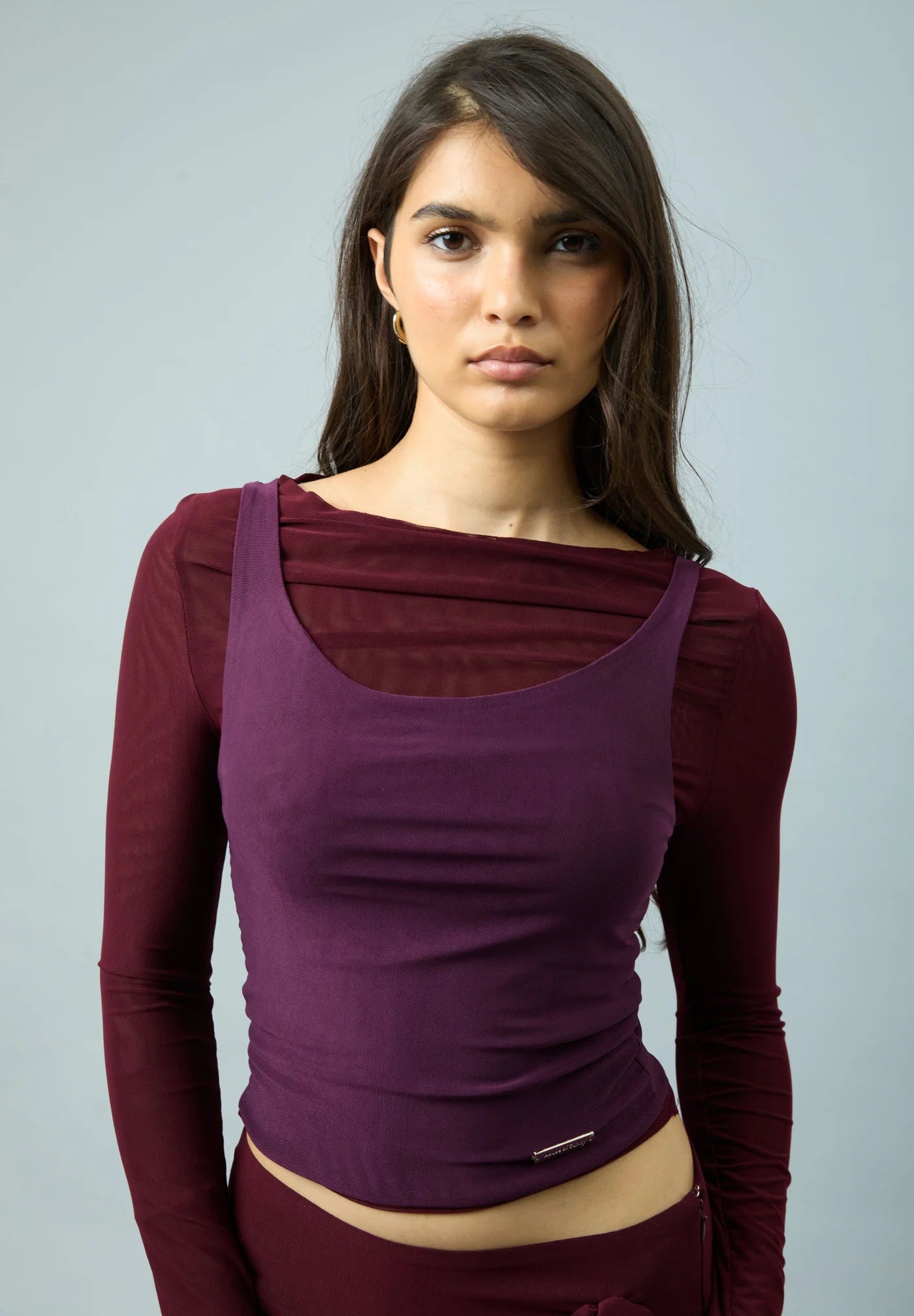 Double Layer LS Mesh Top - Multi