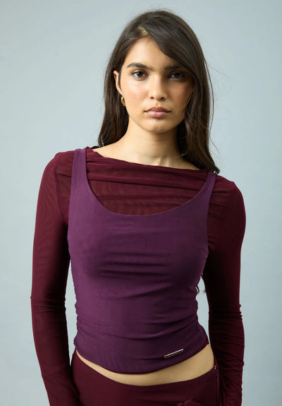 Double Layer LS Mesh Top - Multi