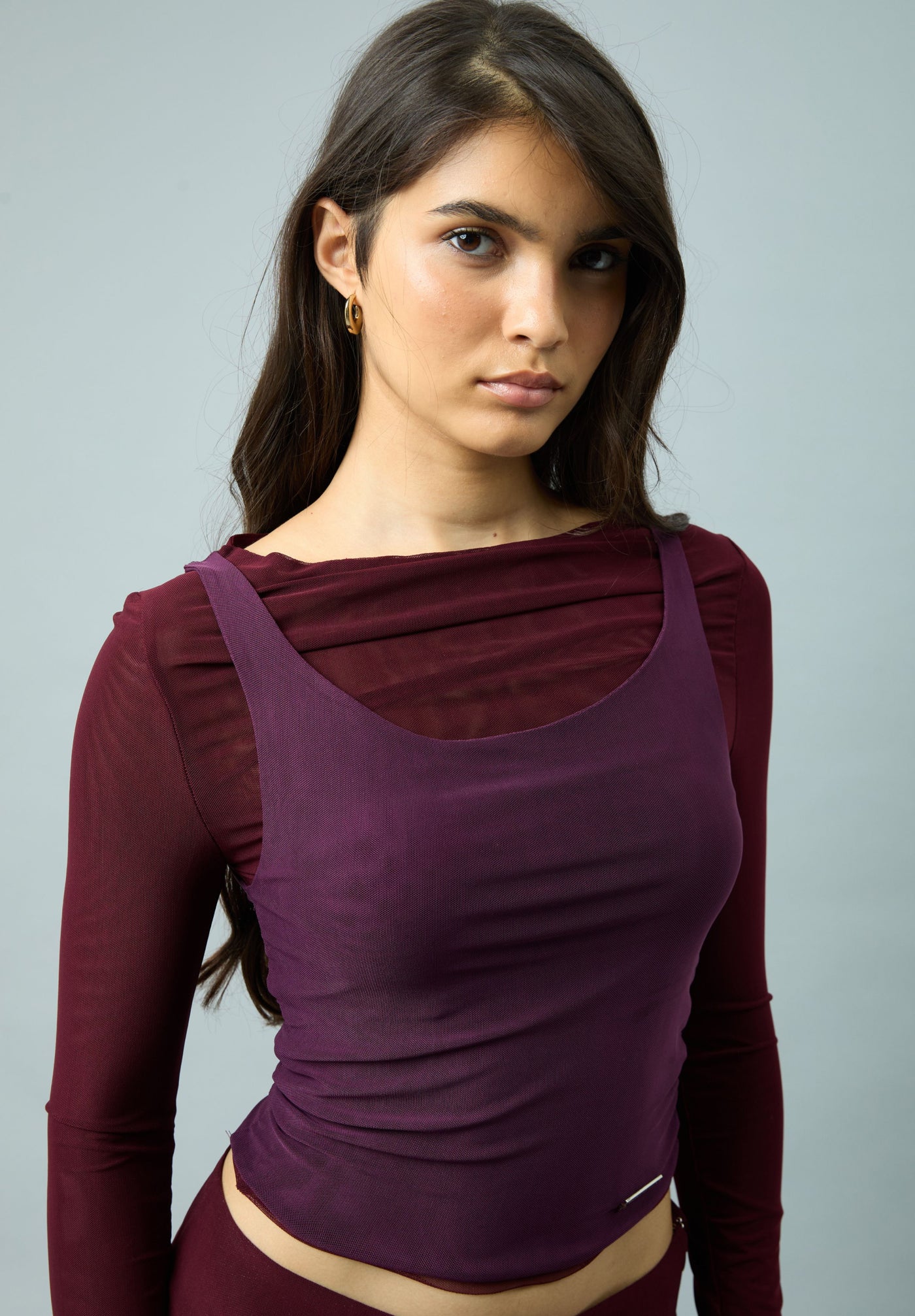 Double Layer LS Mesh Top - Multi