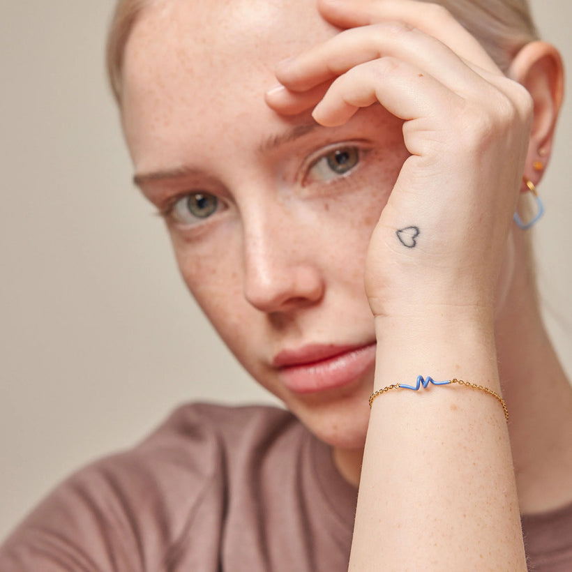 Twist Bracelet - Cornflower