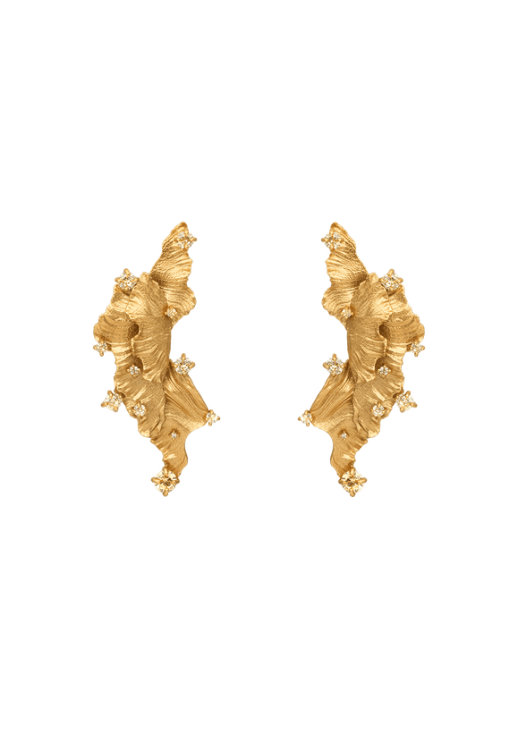 Cabaret Gilded Earrings - Gold