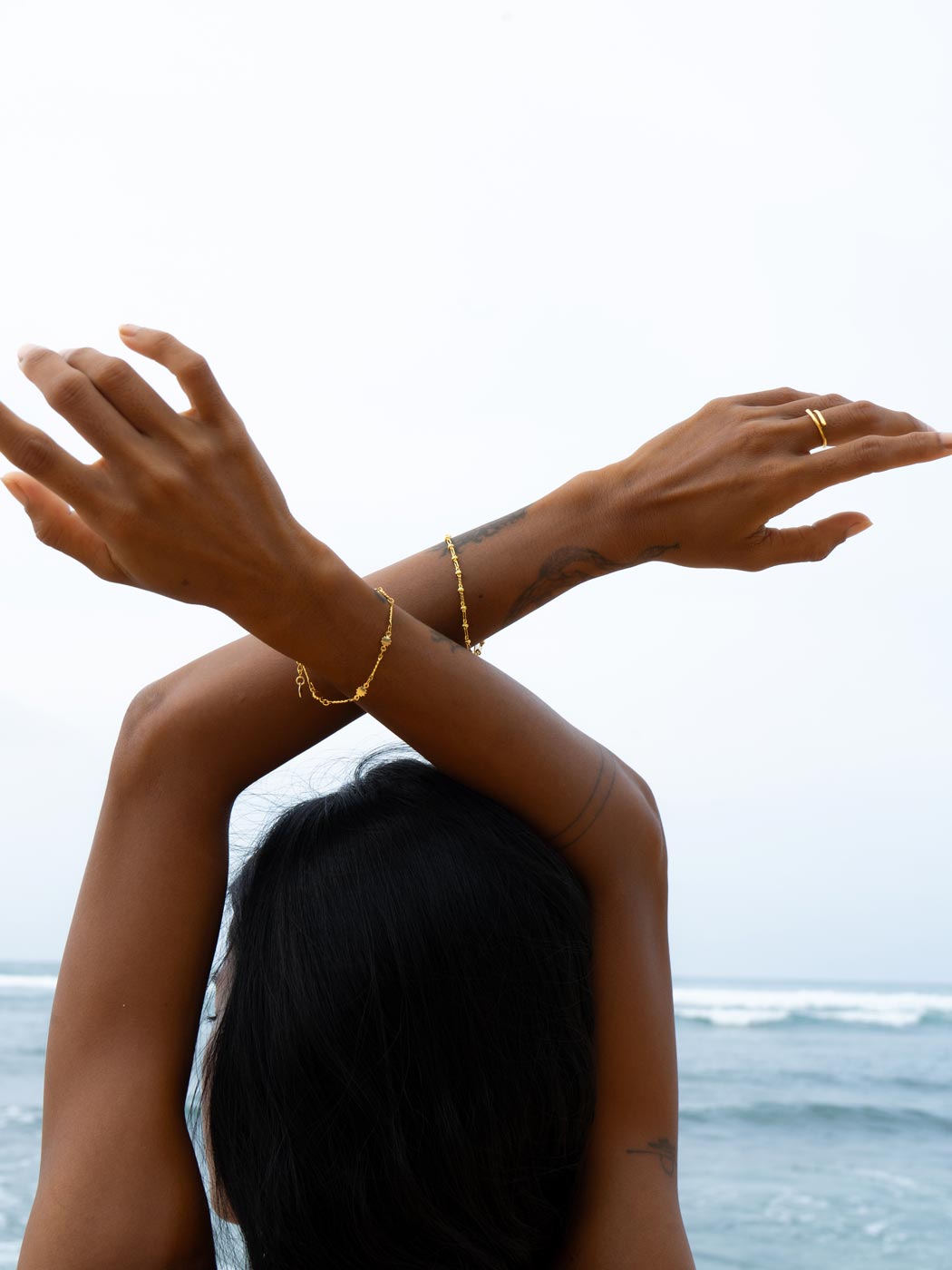 Helios Sun Bracelet - Gold Plating