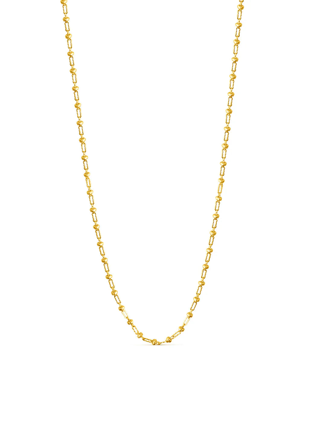 Callie Beaded Chain - Gold Plating