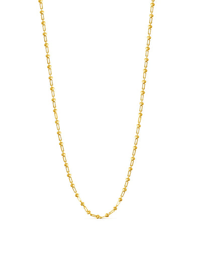 Callie Beaded Chain - Gold Plating