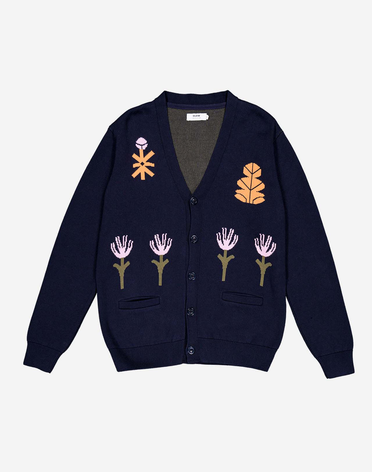 Hadiqa Cardigan - Navy