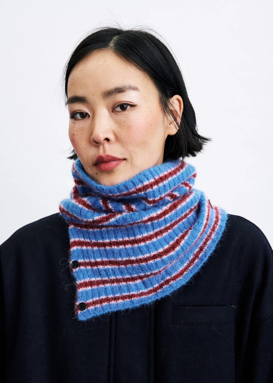 Kim Neck Warmer - Electric Blue