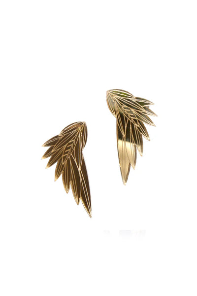 Wing Earrings (Small) - Gold